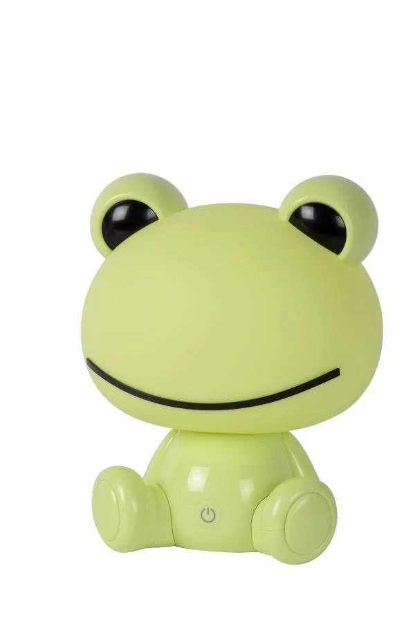 Lucide DODO Frog - Lampe de table Chambres d'enfant - LED Dim. - 1x3W - 3 StepDim - Vert - éteint